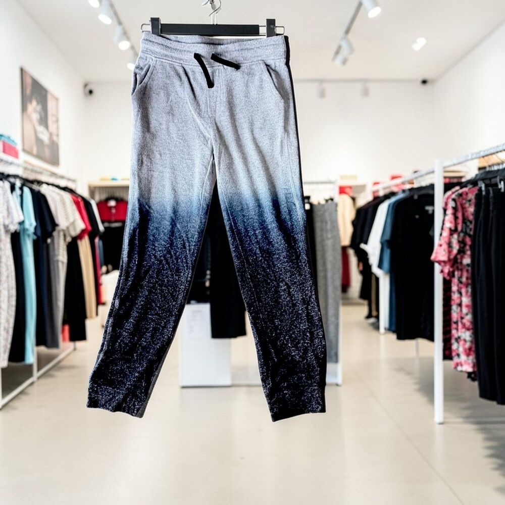 Bixby Nomad Boys Jogger Pants Grey Size 8 Dip Dye Pull On Pre-Owned Good